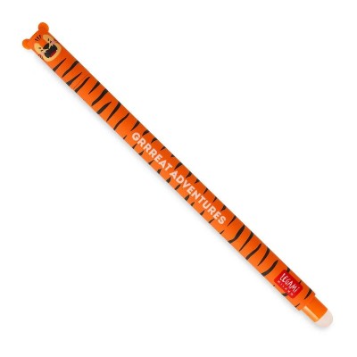 Erasable Gel Pen Tiger - Orange Ink