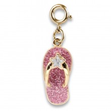 Charm It! Glitter Flip Flop Charm