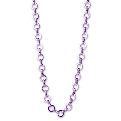 Charm It! Chain Necklace Purple