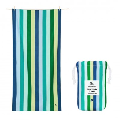 Πετσέτα Θαλάσσης Quickdry Cabana - Cool Lagoon 90x160