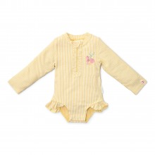 Ολόσωμο Μακρυμάνικο Μαγιό Ocean Treasures Yellow Νο86/92