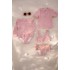 Ολόσωμο Μακρυμάνικο Μαγιό Sunny Flowers Blush Νο98/104
