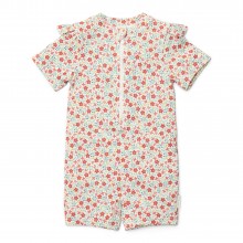 Ολόσωμο Κοντομάνικο Μαγιό Sunny Flowers Multi-Colour Νο86/92