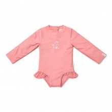 Ολόσωμο Μακρυμάνικο Μαγιό Sunny Flowers Rouge Νο98/104