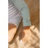 Ολόσωμο Μακρυμάνικο Μαγιό Stripes Surf Mint Νο86/92