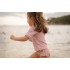 Μπλουζάκι Κοντομάνικο Με Προστασία UV Sunny Flowers Blush Νο98/104