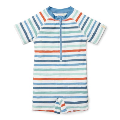 Ολόσωμο Κοντομάνικο Μαγιό Stripes Multi-Colour Νο74/80