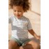 Μπλουζάκι Κοντομάνικο Με Προστασία UV Stripes Surf Mint Νο98/104