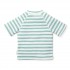 Μπλουζάκι Κοντομάνικο Με Προστασία UV Stripes Surf Mint Νο98/104