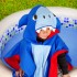 Legami Beach Kids Poncho Shark