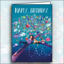 Ευχετήρια Κάρτα Happy Birthday Happy Reader
