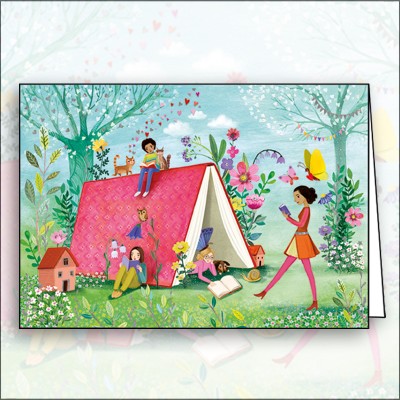 Ευχετήρια Κάρτα Book Tent