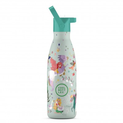 Cool Bottles Kids Ανοξείδωτο Θερμός Princess Kingdom 350ml