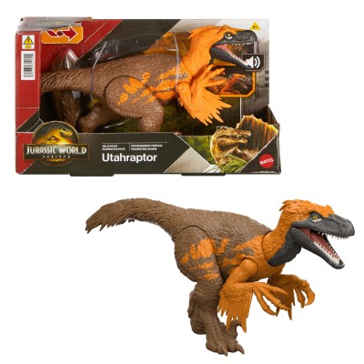 Jurassic World Rebirth - Wild Roar - Utahraptor Με Ήχο
