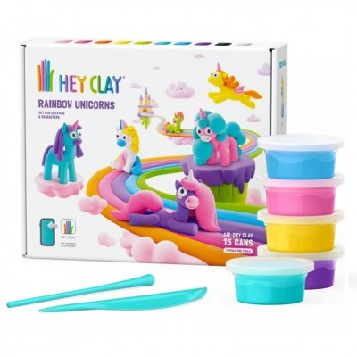 Πηλός Hey Clay Rainbow Unicorns