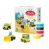 Πηλός Hey Clay Construction Vehicles