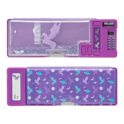 Retro Κασετίνα Pegasus Purple
