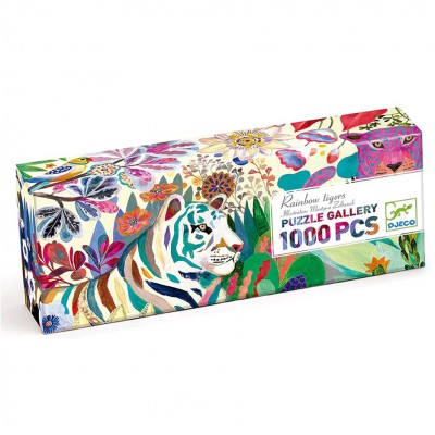 Παζλ Gallery - Rainbow Tigers 1000κομ.