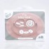 Πιάτο Σιλικόνης Mini Mat Blush