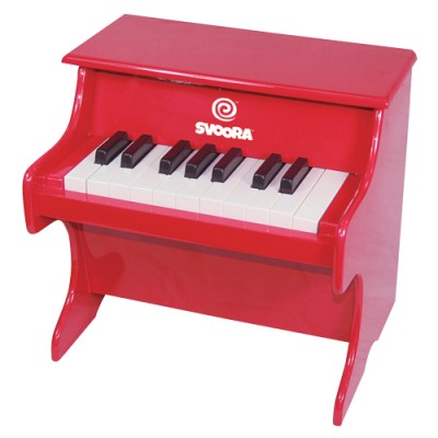Ξύλινο Πιάνο Κόκκινο