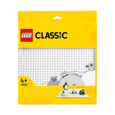 Baseplate White 11026