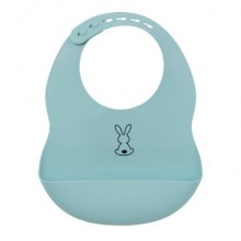 Σαλιάρα Σιλικόνης Miffy Light Blue