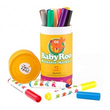 Μαρκαδόροι Baby Roo Markers 12τεμ.