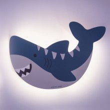 Ξύλινο Φωτιστικό Νυκτός Καρχαρίας