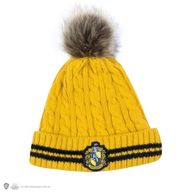 Harry Potter Σκούφος Με Pom Pom Hufflepuff 