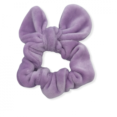 Scrunchie Bunny Velvet Lilac
