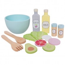 Ξύλινο Salad Set