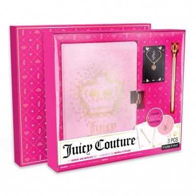 Ημερολόγιο Juicy Couture Journal & Necklace Set