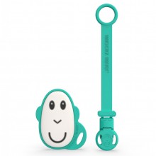 Μασητικό Flat Face Monkey Green With Clip