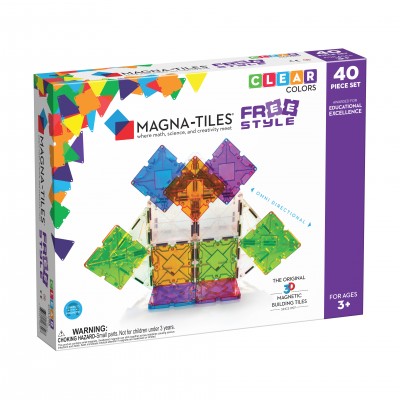 Magna-Tiles Freestyle 40 Piece Set