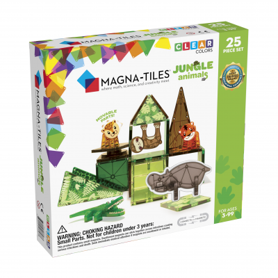 Magna-Tiles Jungle Animals 25 Piece Set