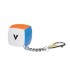 V-Cube Keychain 3 White Pillow