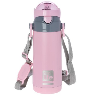 Θερμός EcoLife Kids Pink 400ml