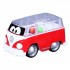 Bburago Junior Volkswagen Poppin' Bus Red