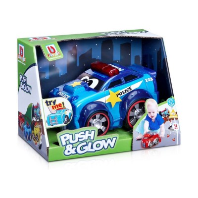 Bburago Junior Push & Glow Police Car