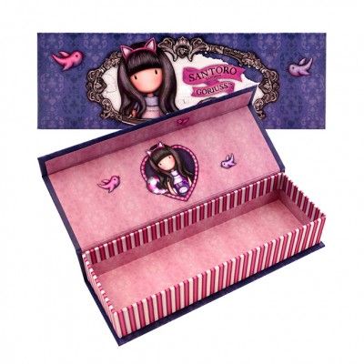 Gorjuss Pencil Box - Cheshire Cat