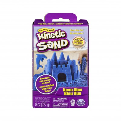 Kinetic Sand - Neon Blue Basic Sand