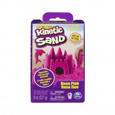 Kinetic Sand - Neon Pink Basic Sand