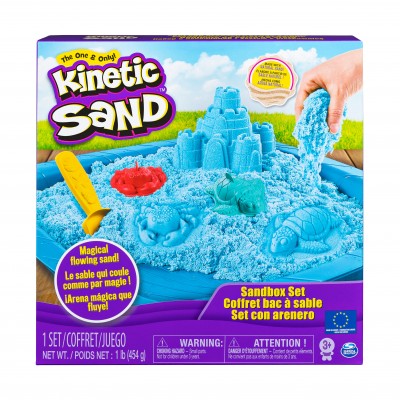 Kinetic Sand - Sandbox Set Blue