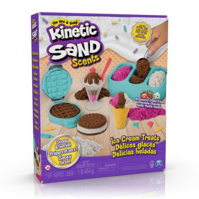 Kinetic Sand - Ice Cream Scented Playset