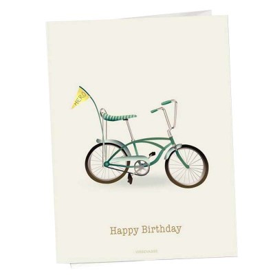 Ευχετήρια Κάρτα Happy Birthday Bicycle