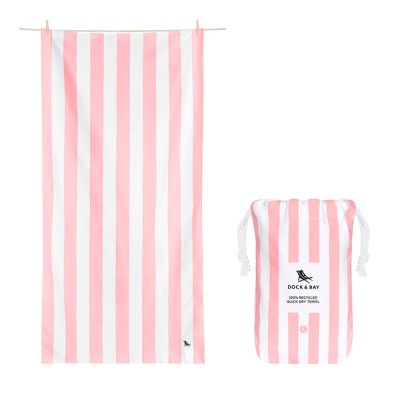 Πετσέτα Θαλάσσης Quickdry Cabana - Malibu Pink 90x160