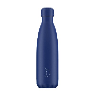 Θερμός Chilly's All Matte Blue 500ml