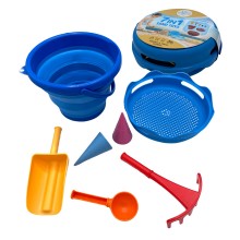 7in1 Sand Toys Blue