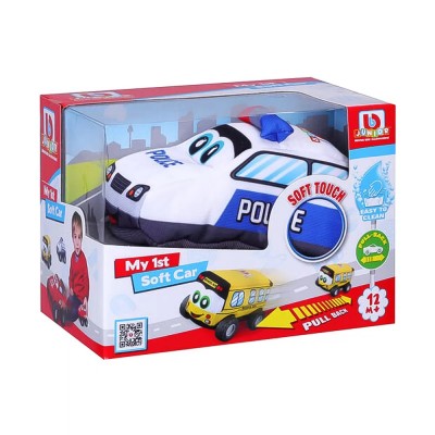 Bburago Junior My First Soft Car Police