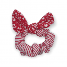 Scrunchie Bunny Red Garden